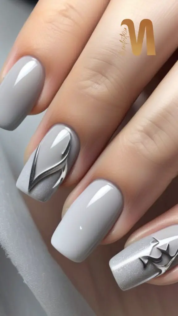 Virgo Zodiac Sign Nail Inspiration – Simple Yet Stunning