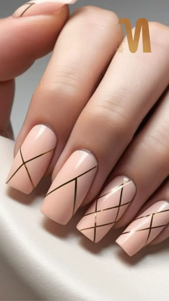 Virgo Zodiac Sign Nail Inspiration – Simple Yet Stunning