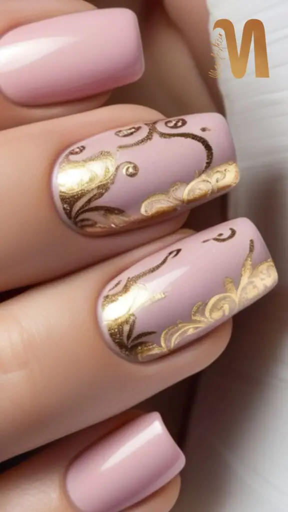 Virgo Zodiac Sign Nail Inspiration – Simple Yet Stunning