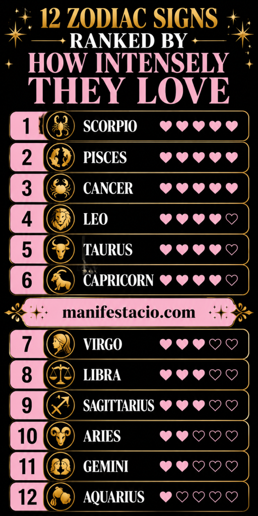 How Each Zodiac Sign Acts When They Fall in Love 
