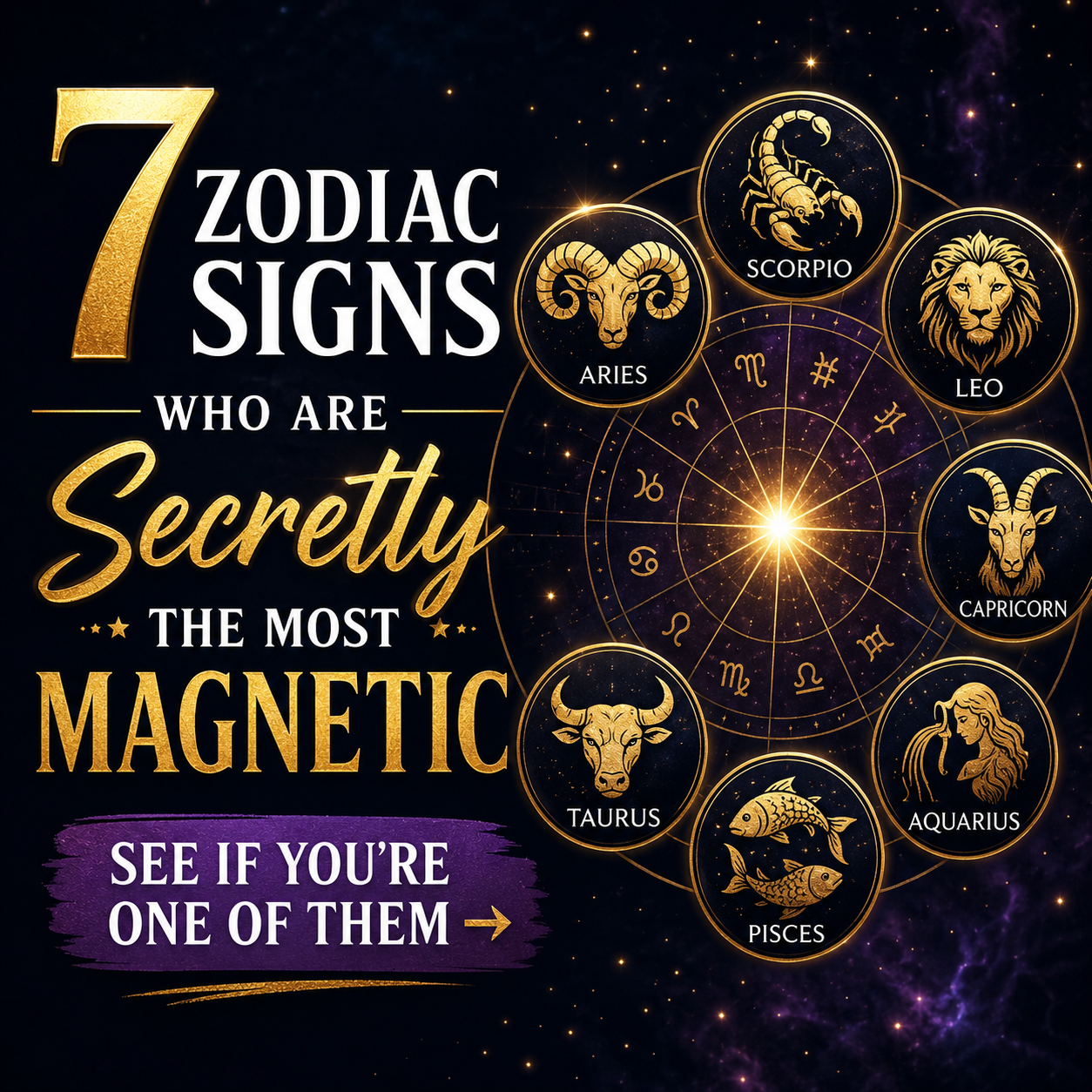 7 Zodiac Signs Who Are Secretly the Most Magnetic — See If You're One of Them