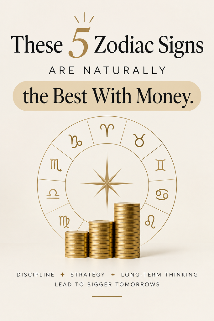 These 5 Zodiac Signs Are Naturally the Best With Money