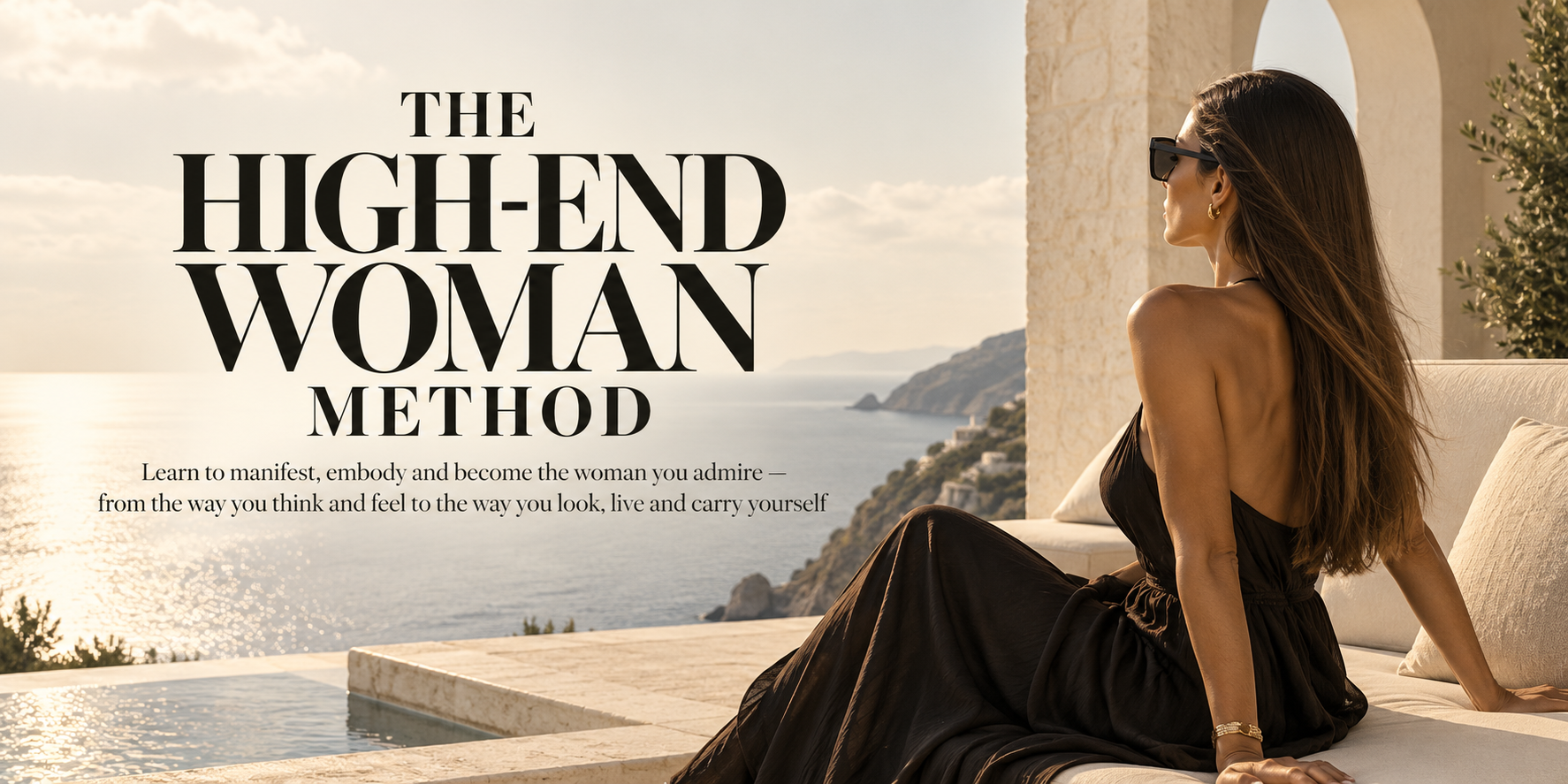 High-End Woman transformation editorial image